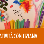 adesivi colorati, cartoncini, perline, abbassalIingua colorati