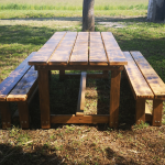 panca e tavolo da picnic