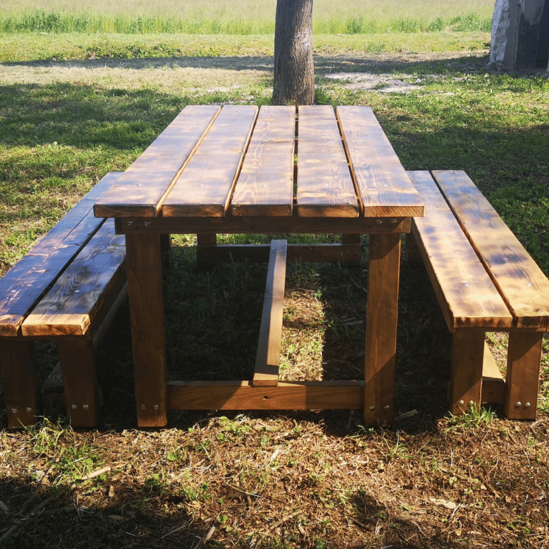 panca e tavolo da picnic