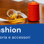 un rocchetto di filo e un metro da sarta per la rubrica sartoria e accessori alla moda